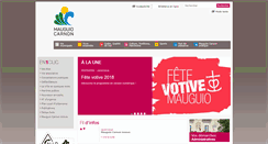 Desktop Screenshot of mauguio-carnon.com